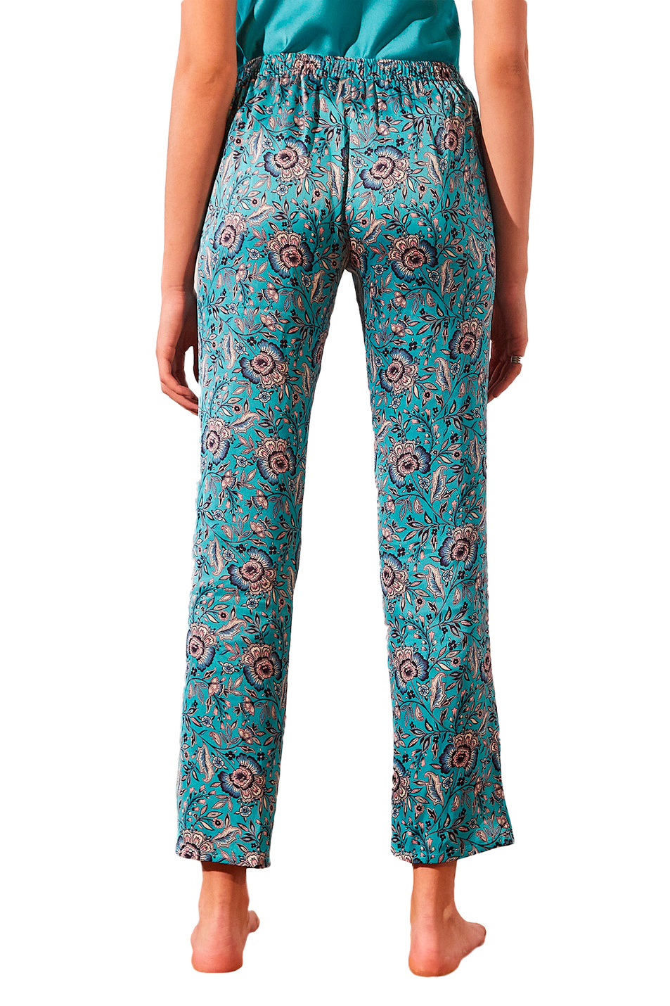 Женский Etam Пижамные брюки BAHIYA SPE с цветочным принтом (цвет ), артикул 6528019 | Фото 4