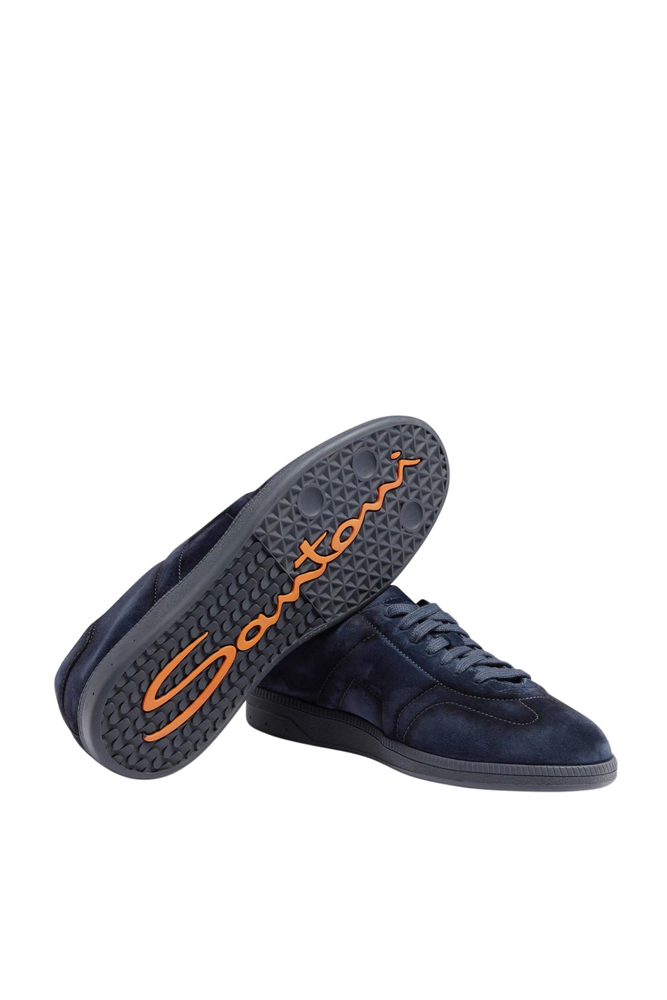 Мужской Santoni Кеды OLY-CUBE-2 из натуральной замши (цвет ), артикул MBPL22072OCATSE2U60 | Фото 4