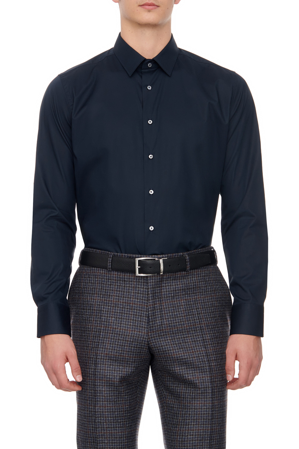 Мужской Canali Рубашка из эластичного хлопка (цвет ), артикул 7A1GD02832 | Фото 1