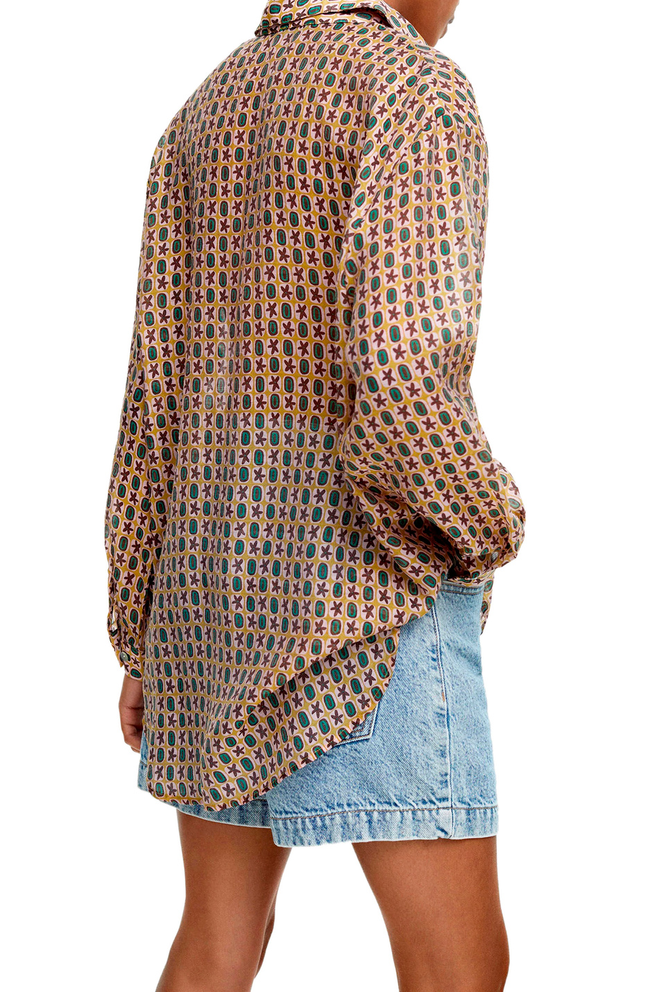 Parfois Рубашка свободного кроя с принтом (цвет ), артикул 199156 | Фото 5