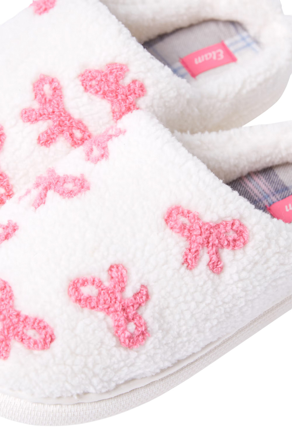 Тапочки LALOU из искусственного меха|Основной цвет:Кремовый Женский Etam Тапочки LALOU из искусственного меха (цвет ), артикул 6555832 | Фото 5