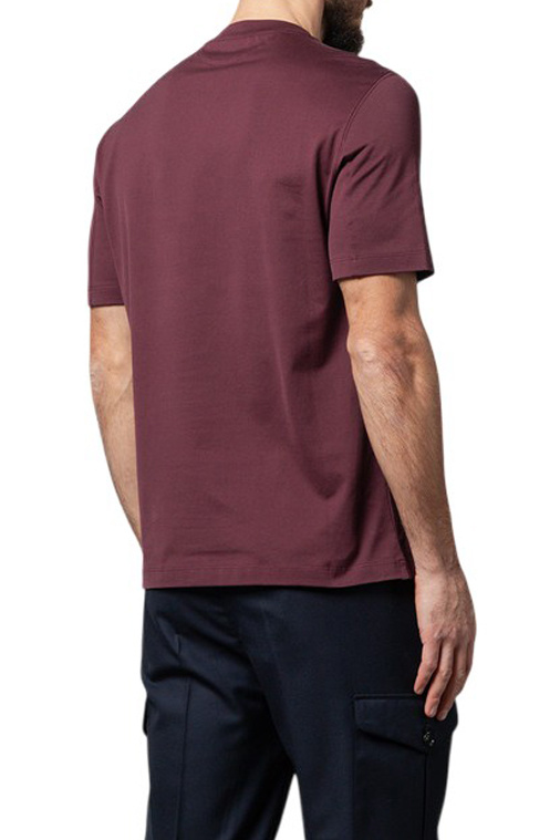 Мужской Brunello Cucinelli Футболка с логотипом (цвет ), артикул M0B138440 | Фото 4
