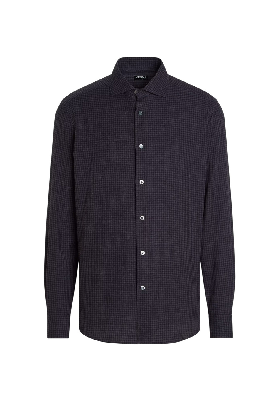 Мужской Zegna Рубашка из хлопка и кашемира (цвет ), артикул UGX45A2-SRF5-748G | Фото 1