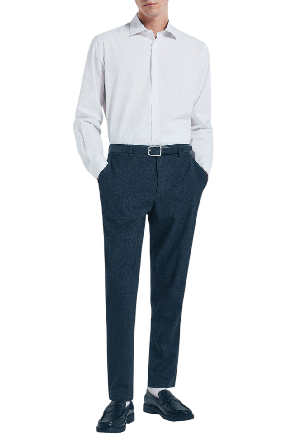 Мужской Springfield Рубашка из натурального хлопка (цвет ), артикул 1502916 | Фото 2