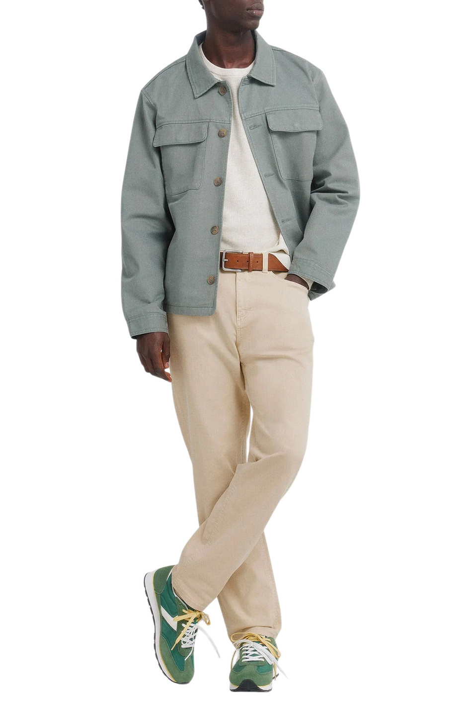 Мужской Springfield Куртка-рубашка из хлопка (цвет ), артикул 2833242 | Фото 2