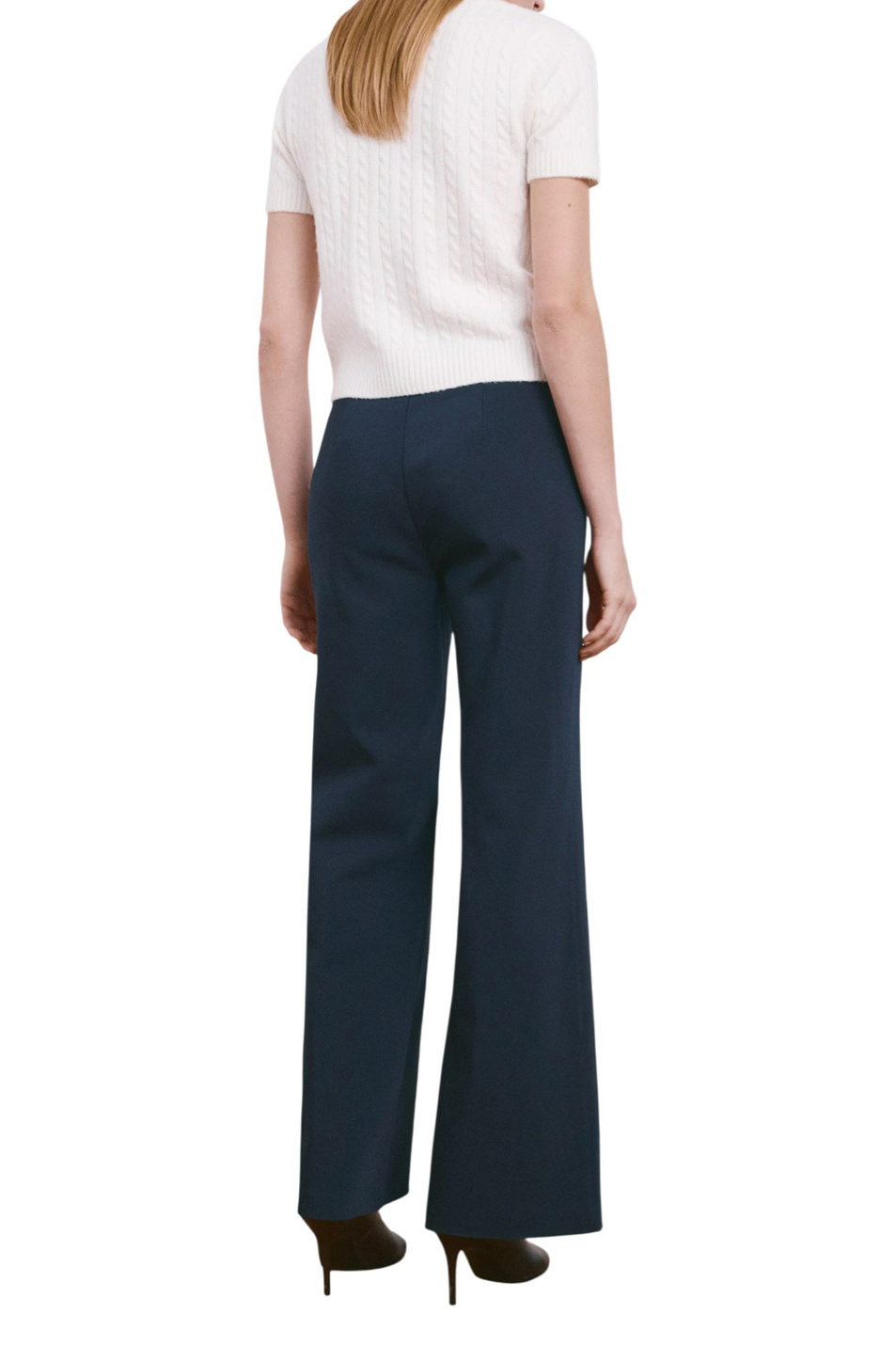 Женский Mango Брюки BUTTON прямого кроя (цвет ), артикул 27074094 | Фото 4