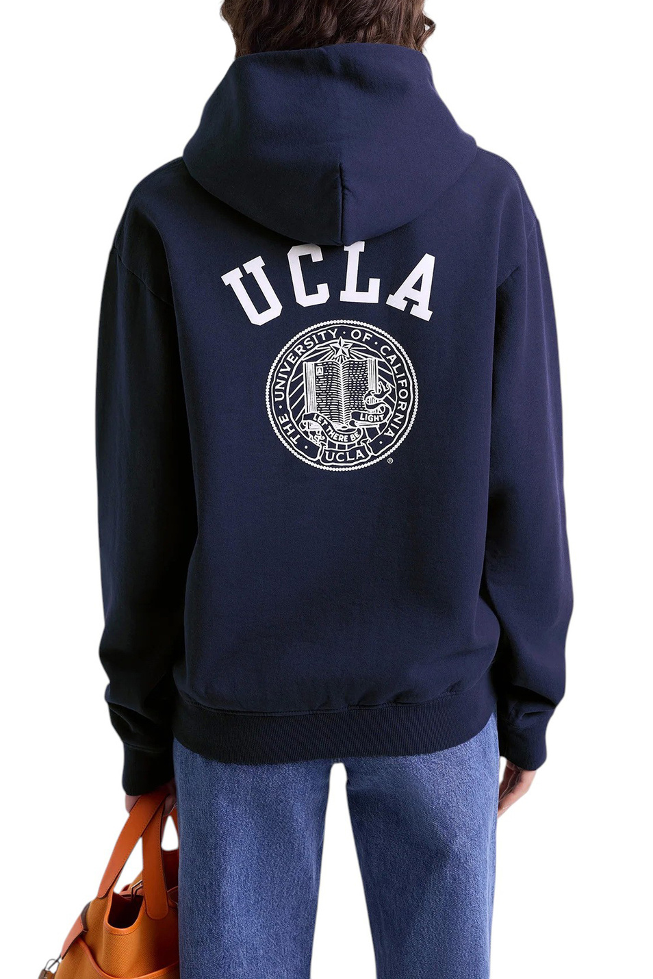 Женский Sporty & Rich Худи UCLA Crest с логотипом (цвет ), артикул ST070615639BL107 | Фото 4