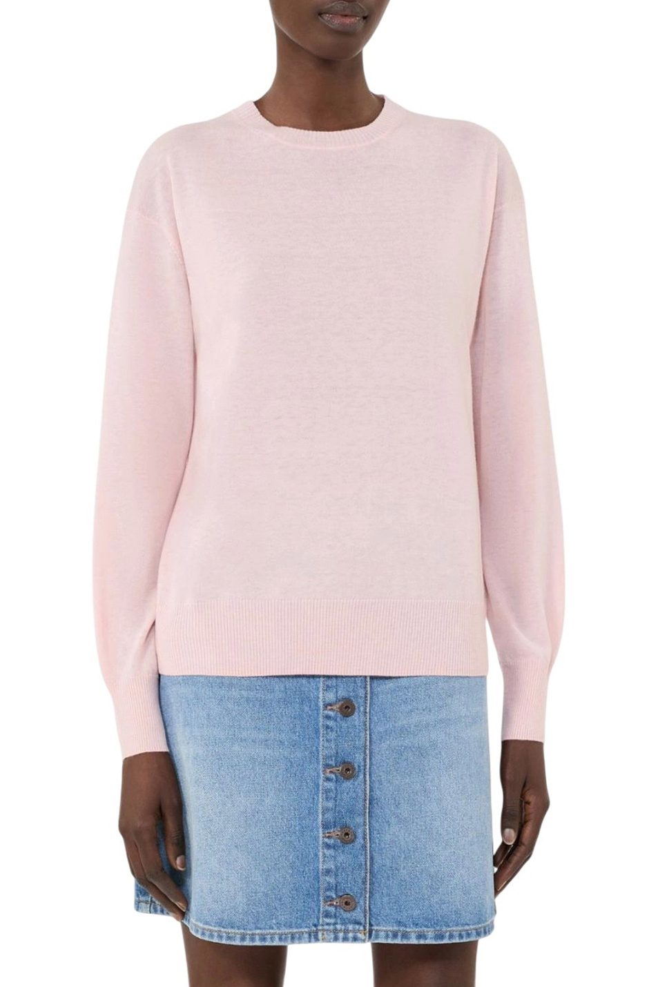 Джемпер VENTO из шерсти и кашемира|Основной цвет:Розовый Женский Weekend Max Mara Джемпер VENTO из шерсти и кашемира (цвет ), артикул 2615361021 | Фото 3