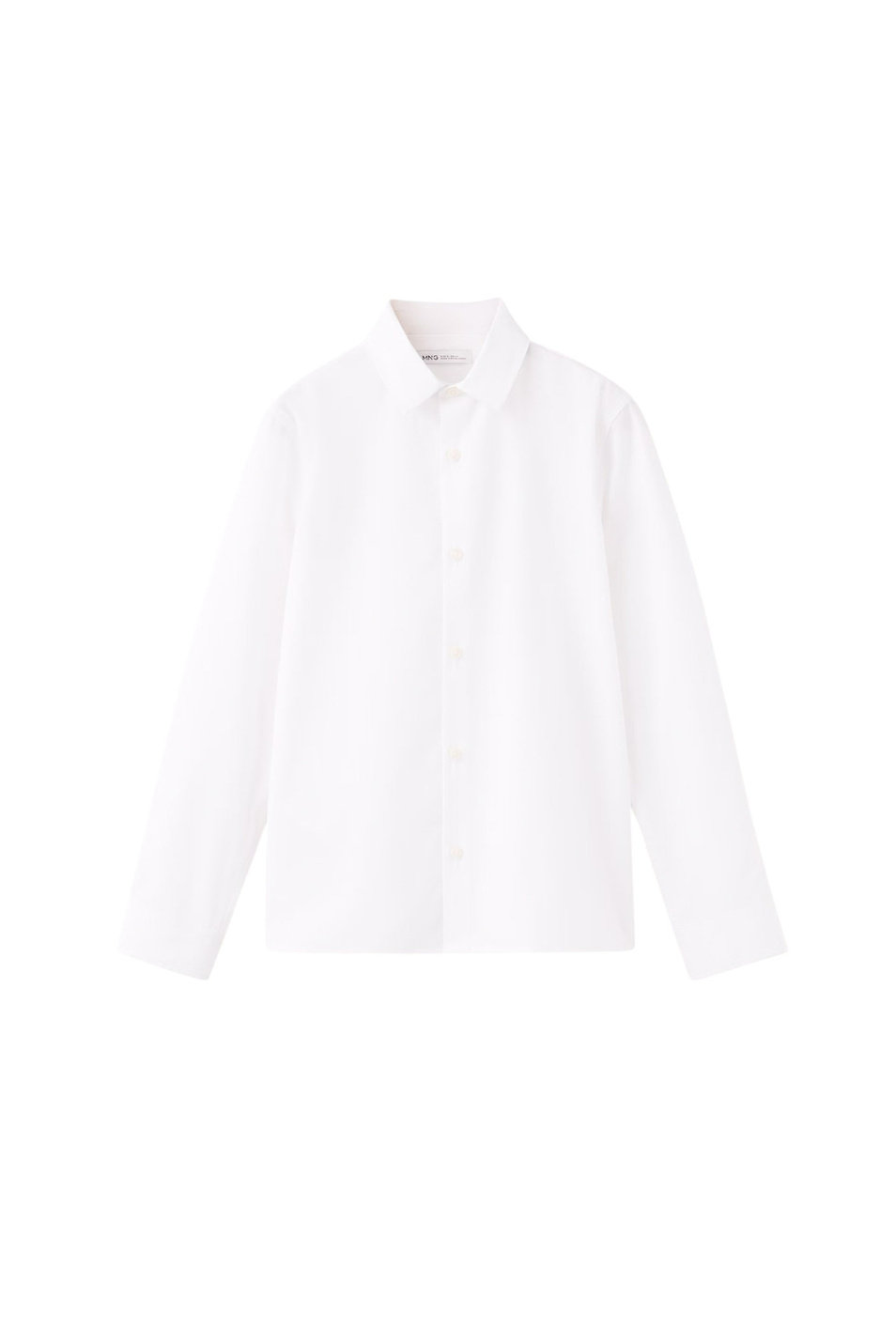 Мальчикам Mango Kids Рубашка POPELIN из хлопка (цвет ), артикул 37041364 | Фото 1