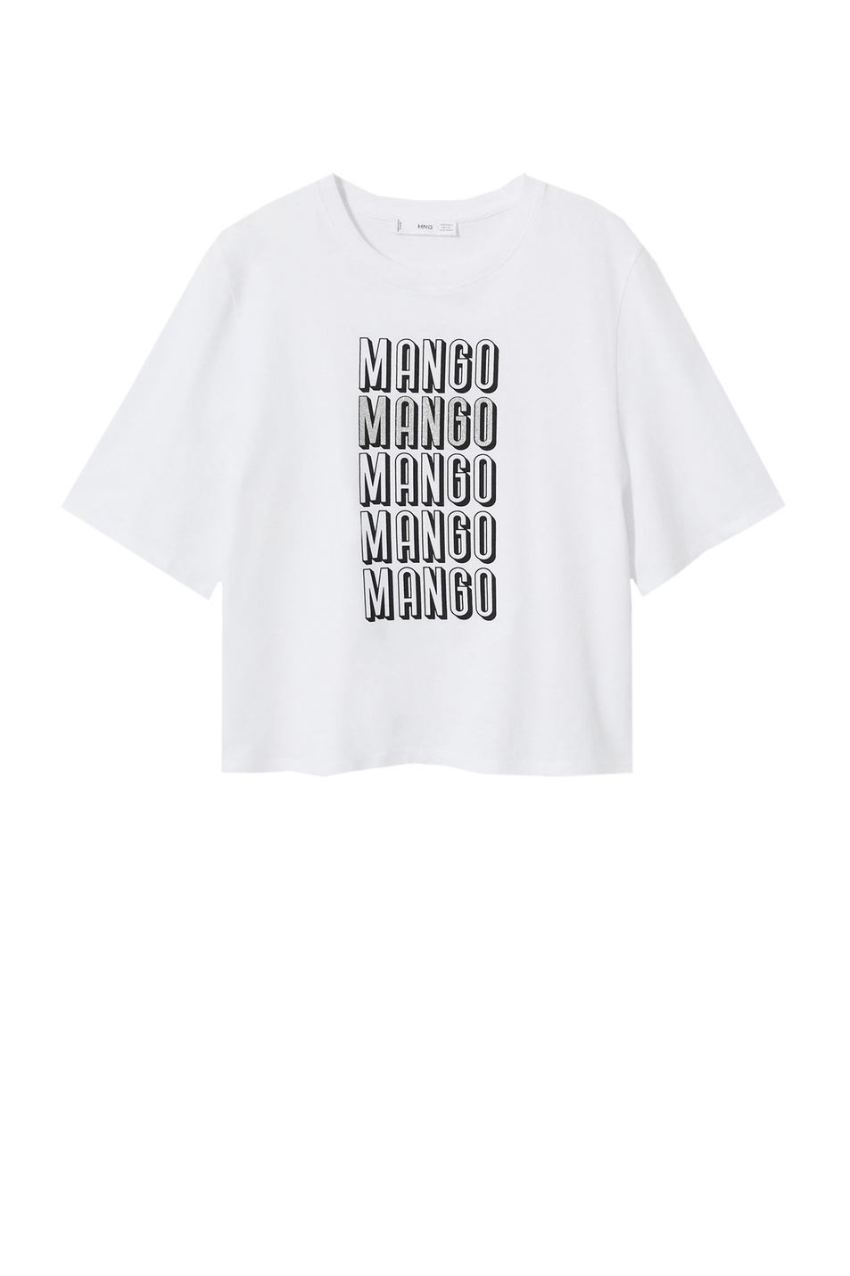 Женский Mango Футболка LOGOGLI-H (цвет ), артикул 37041252 | Фото 1