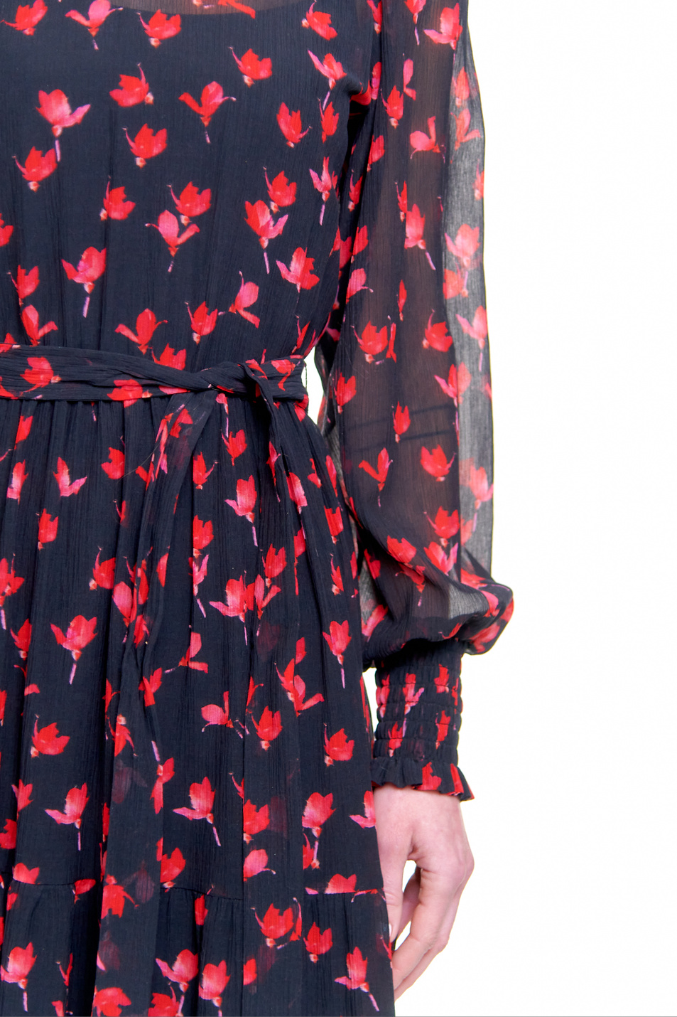 HUGO Платье Kanesi с принтом цветущей сакуры (цвет ), артикул 50447171 | Фото 6