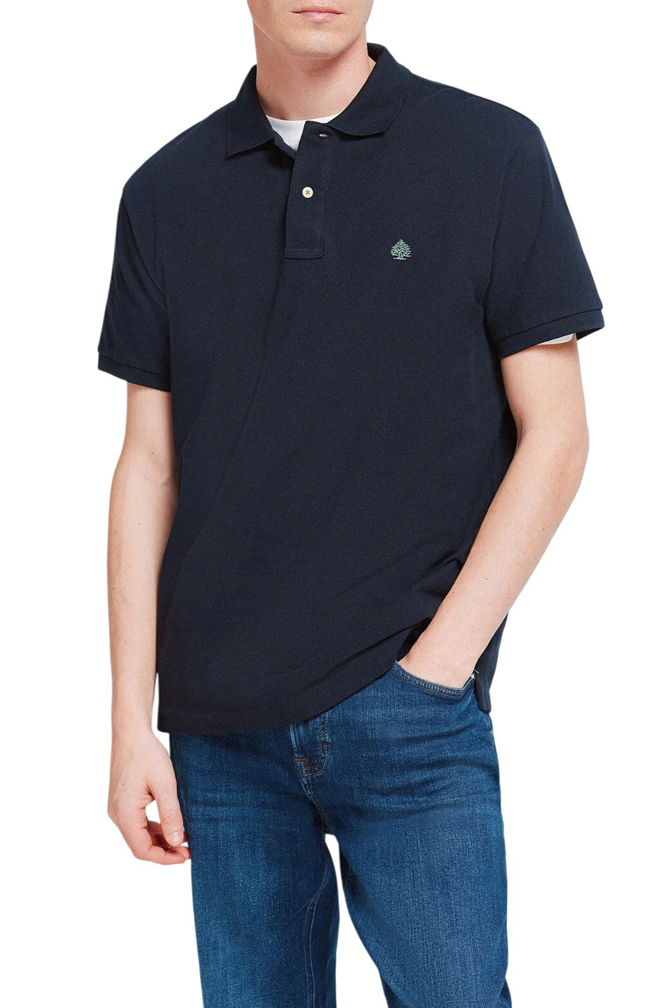 Мужской Springfield Поло из хлопка (цвет ), артикул 8551105 | Фото 1