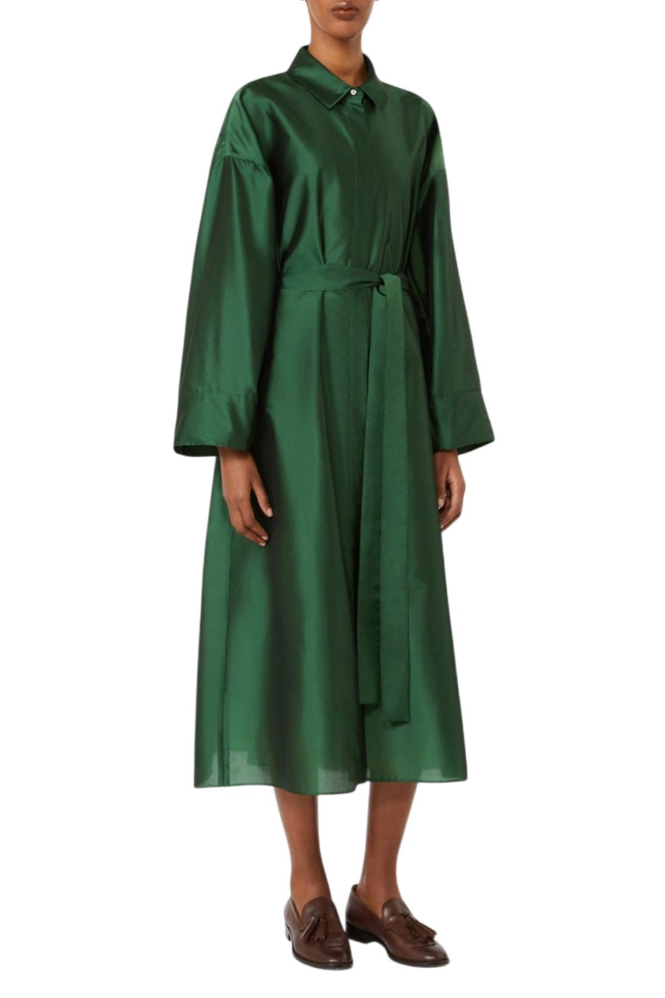 Женский Max Mara Платье ANNA из органзы (цвет ), артикул 2619221043 | Фото 3