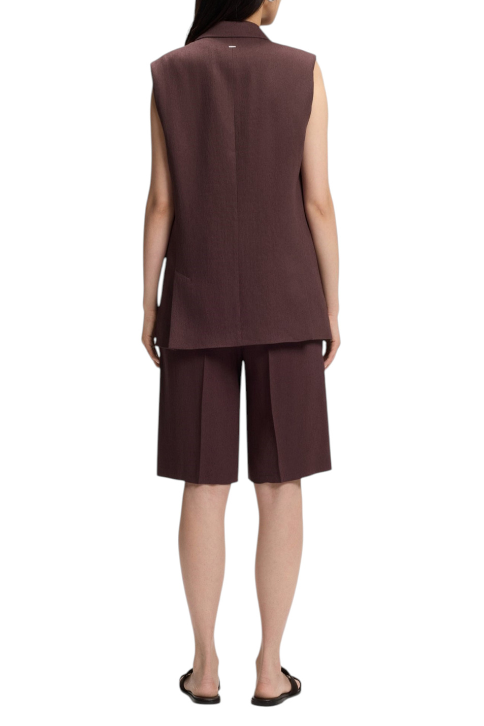 Женский BOSS Жилет Jankania из смесового льна (цвет ), артикул 50557435 | Фото 4