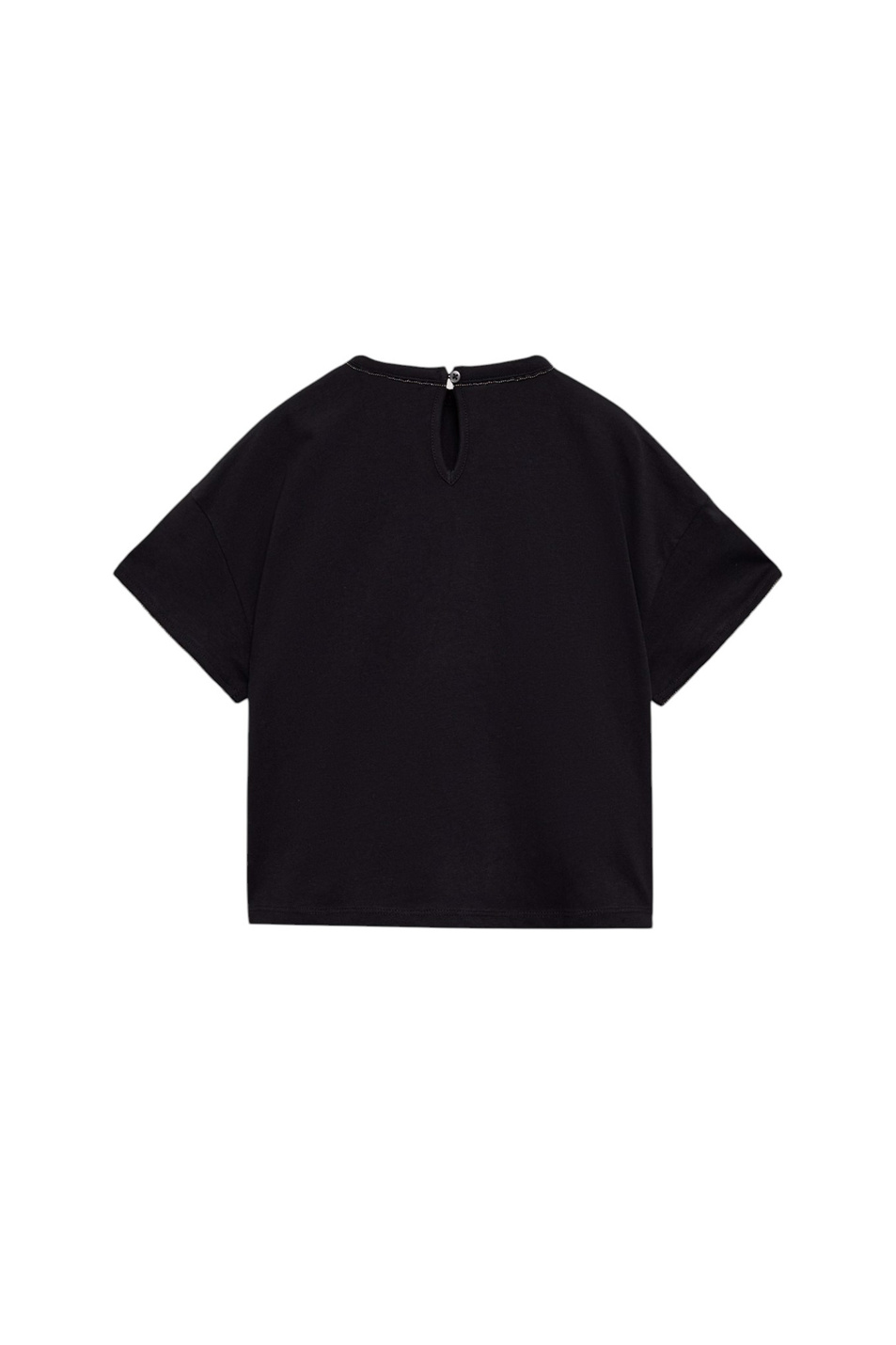 Девочкам Mango Kids Футболка JOYA из хлопка (цвет ), артикул 87008283 | Фото 2