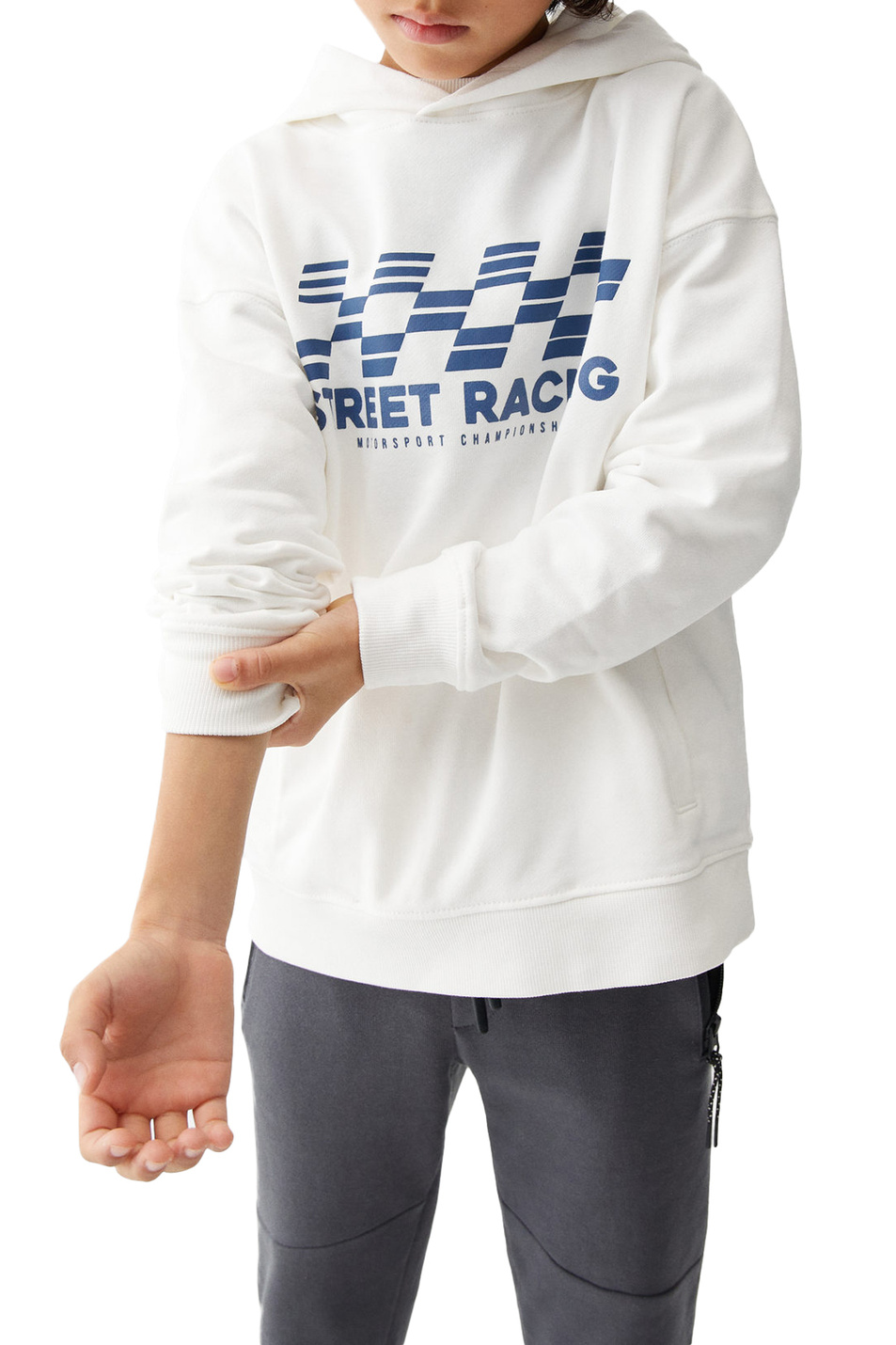 Мальчикам Mango Kids Толстовка с принтом RACING (цвет ), артикул 47062529 | Фото 4