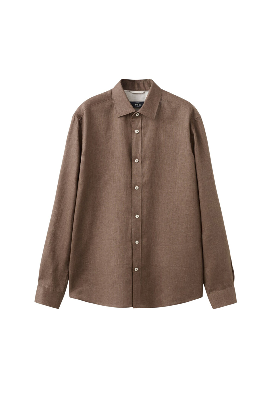 Мужской Mango Man Рубашка PARROT из льна (цвет ), артикул 27085939 | Фото 1