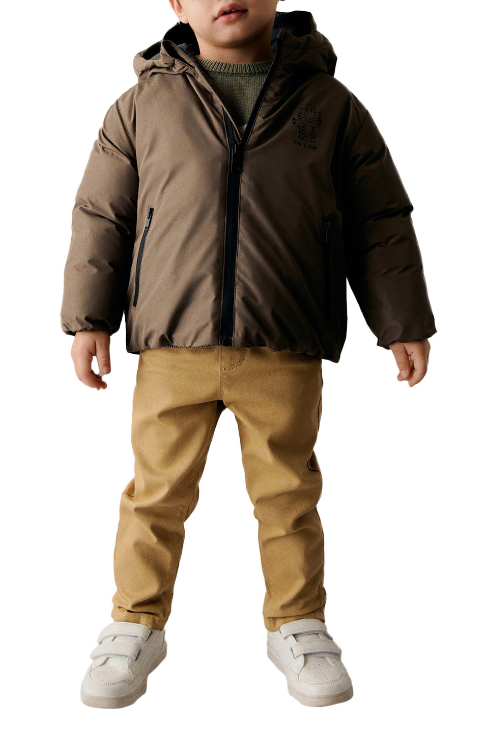 Мальчикам Mango Kids Куртка SEBASB с капюшоном (цвет ), артикул 47053264 | Фото 3