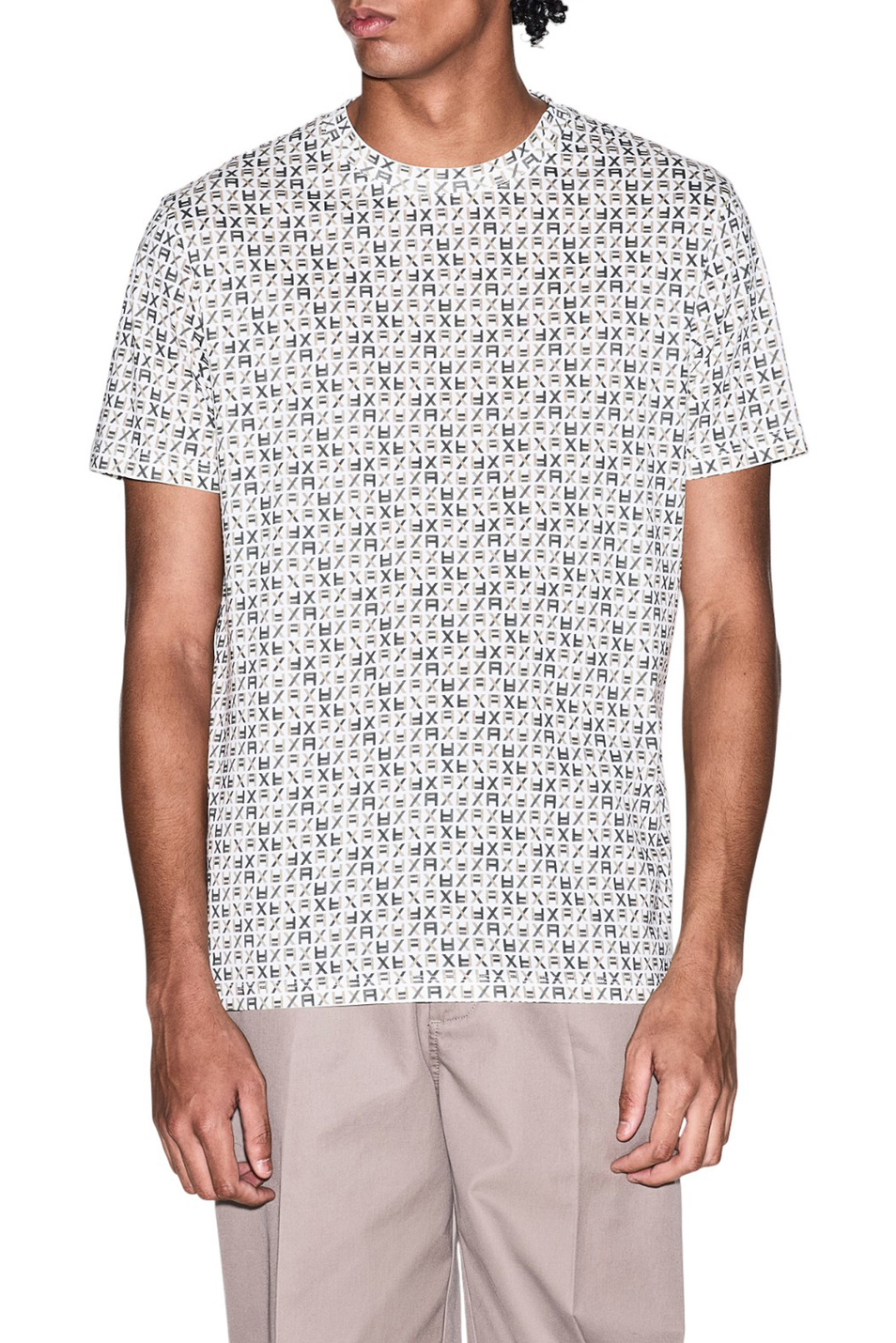 Мужской Armani Exchange Футболка из хлопка (цвет ), артикул XM002778-AF10356 | Фото 3