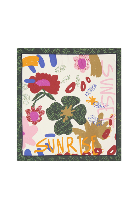 Parfois Платок с цветочным принтом ( цвет), артикул 188179 | Фото 2