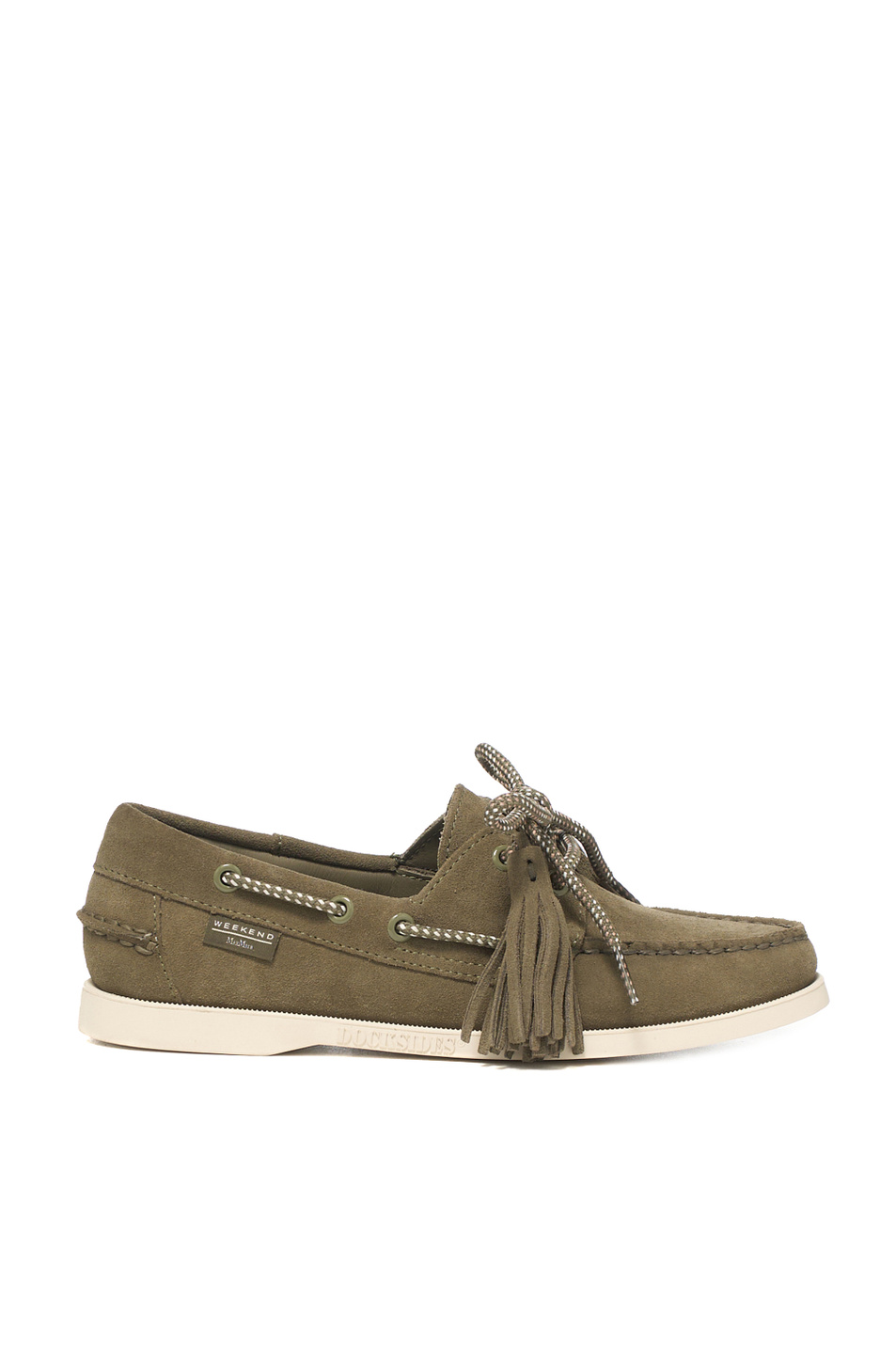 Женский Weekend Max Mara Мокасины DOCKSIDE из натуральной замши (цвет ), артикул 2615521014 | Фото 1