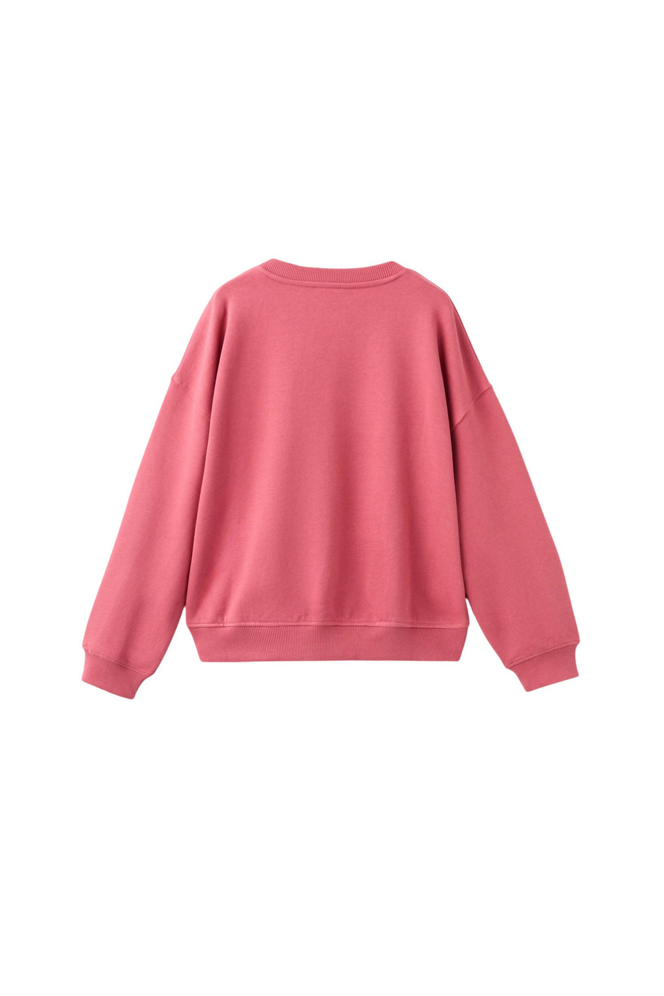 Девочкам Mango Kids Свитшот LOVE из хлопка (цвет ), артикул 27086342 | Фото 2