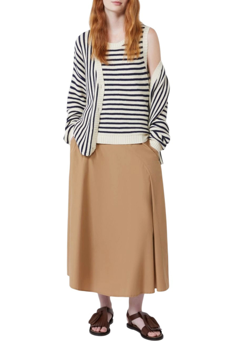 Женский Weekend Max Mara Кардиган NICCHIA в полоску (цвет ), артикул 2615341012 | Фото 2