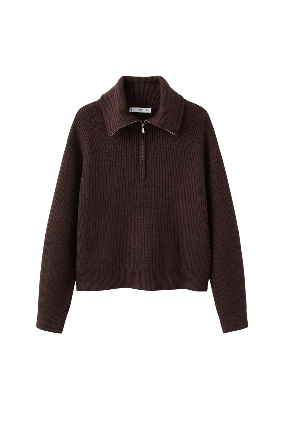 Женский Mango Свитер RIZON с воротником на молнии (цвет ), артикул 27041331 | Фото 1
