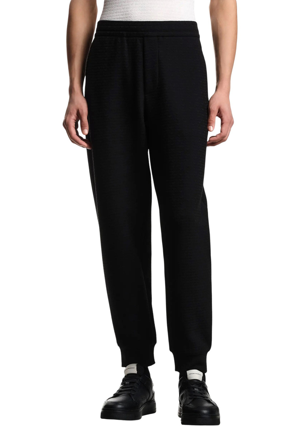 Мужской Emporio Armani Брюки-джоггеры с логотипом (цвет ), артикул EM004535-AF13700 | Фото 3