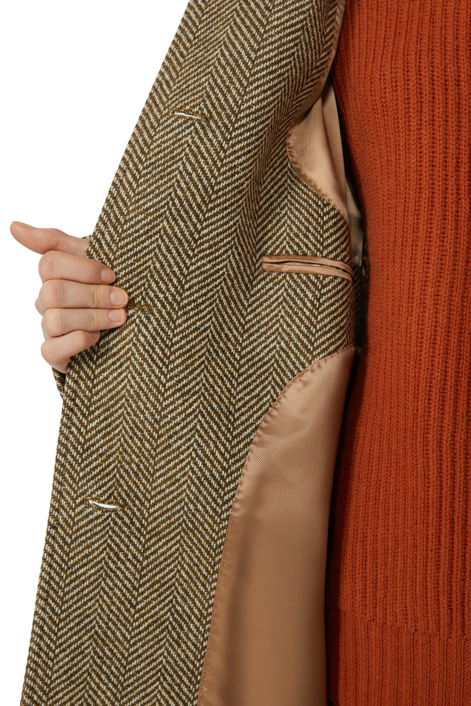 Женский Weekend Max Mara Пальто UGOLA из шерсти (цвет ), артикул 2525016016 | Фото 5