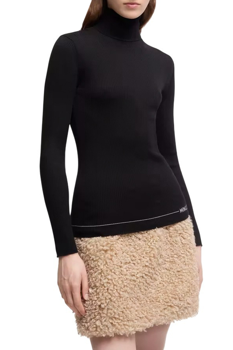 Женский Moncler Водолазка из шерсти (цвет ), артикул K20939F00009-M1180 | Фото 3