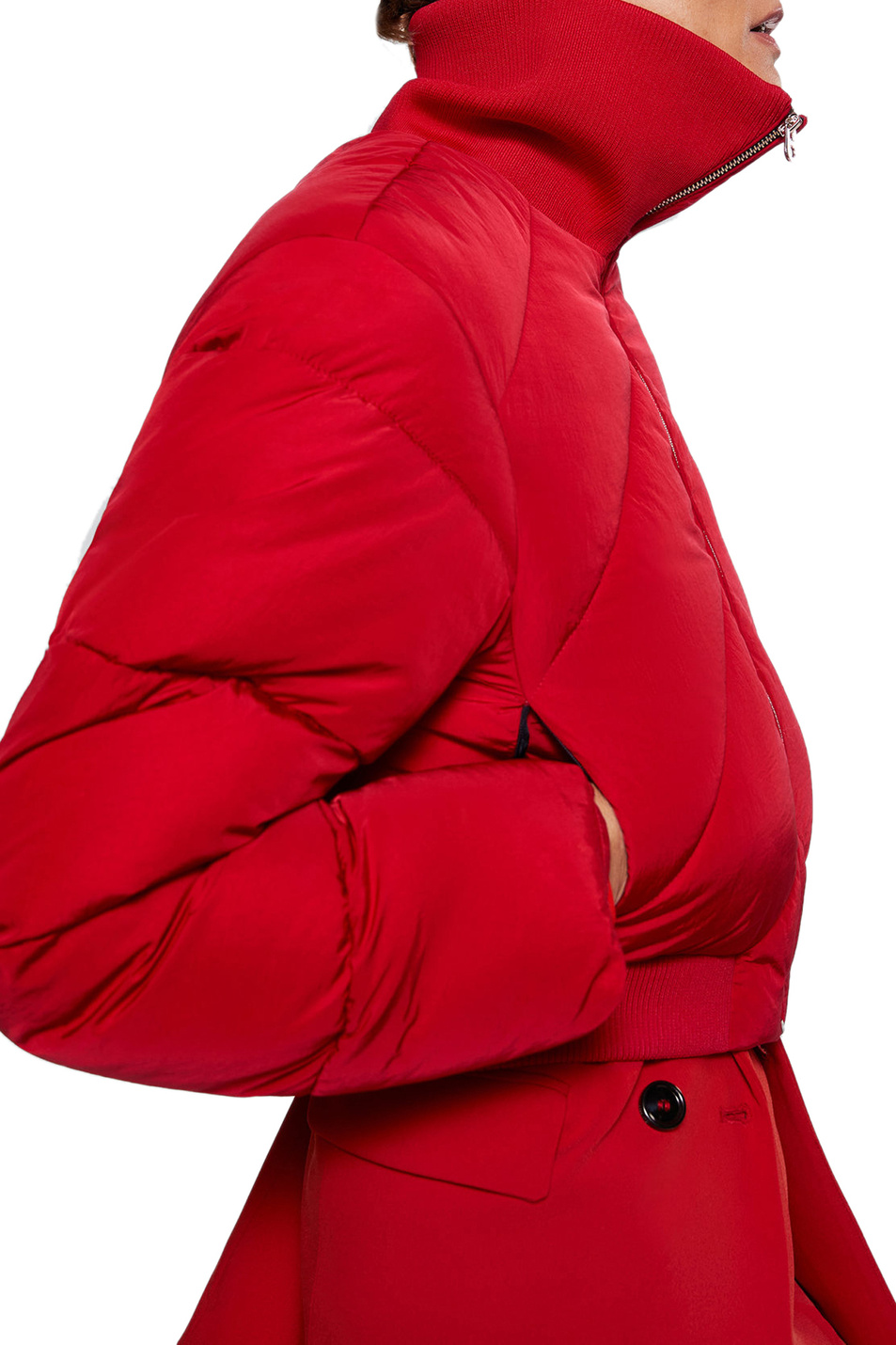 Женский Mango Куртка JAZMIN на молнии (цвет ), артикул 37017716 | Фото 3