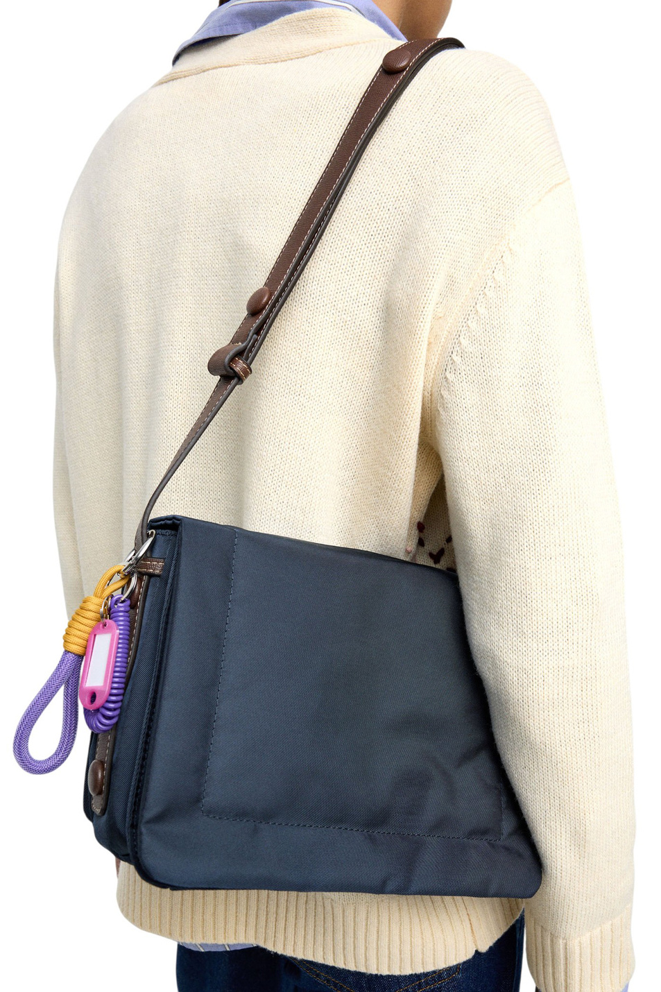 Женский Parfois Сумка нейлоновая через плечо (цвет ), артикул 241450 | Фото 5