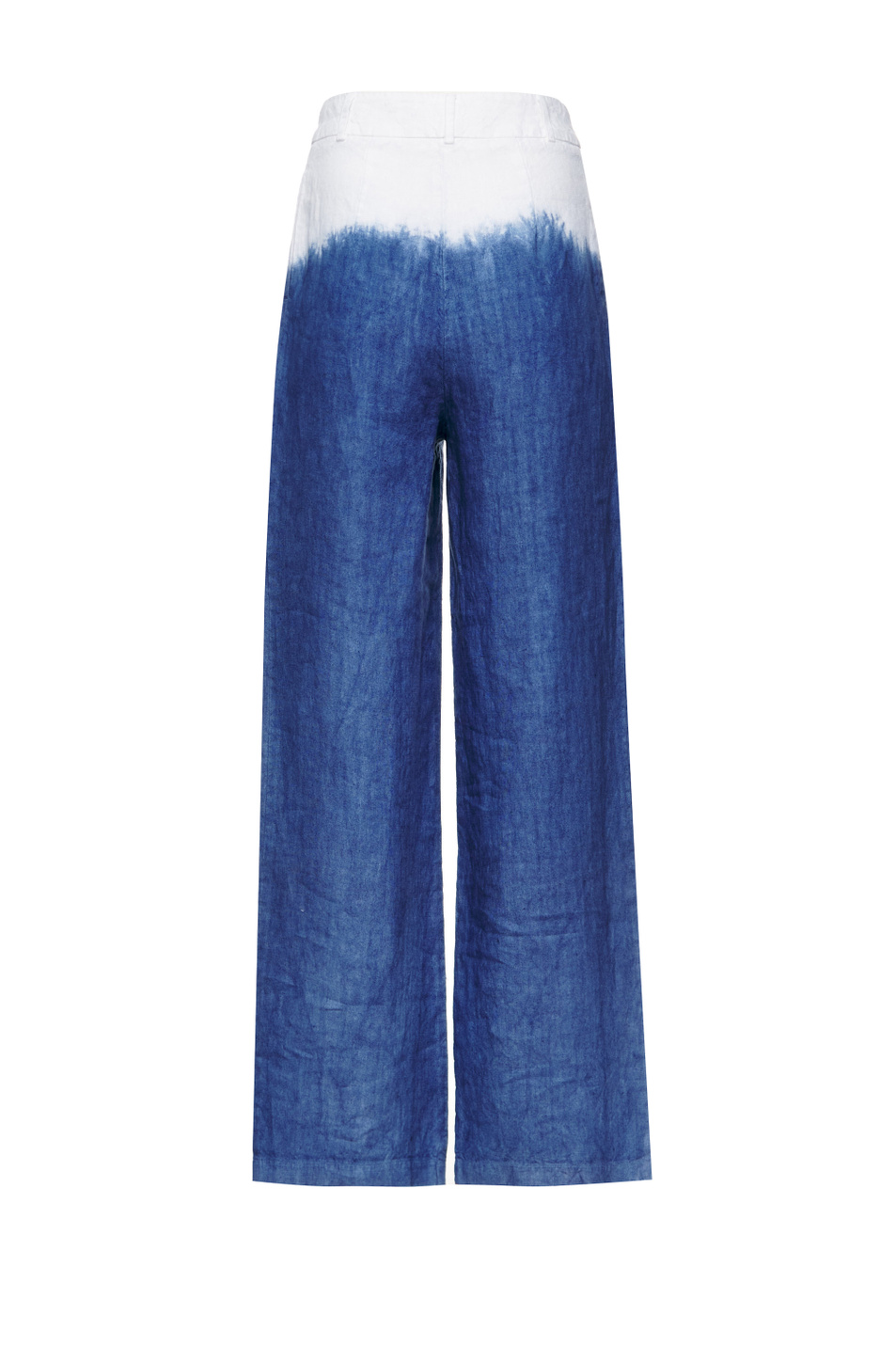 Женский 120% Lino Льняные брюки с высокой посадкой (цвет ), артикул V0W29C30000476T00 | Фото 2