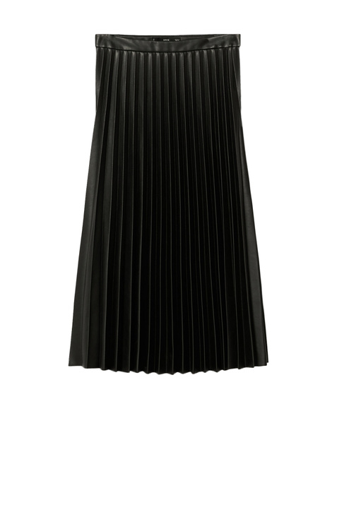 Mango Плиссированная юбка LONG из искусственной кожи ( цвет), артикул 47032003 | Фото 1