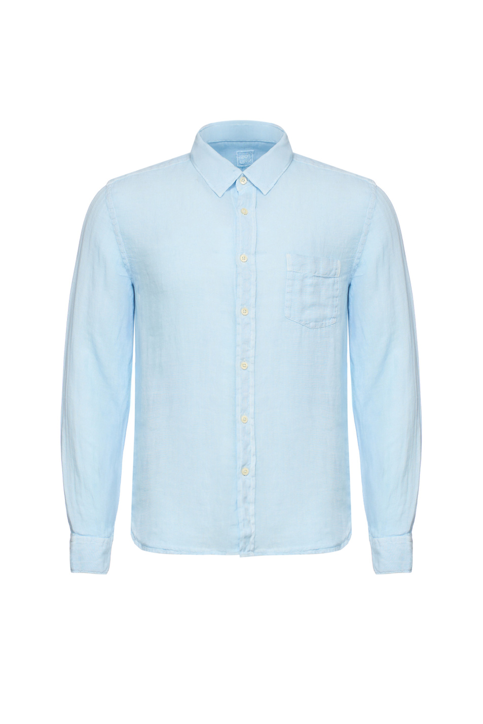 Мужской 120% Lino Рубашка из натурального льна (цвет ), артикул 33ALIM14250000115 | Фото 1