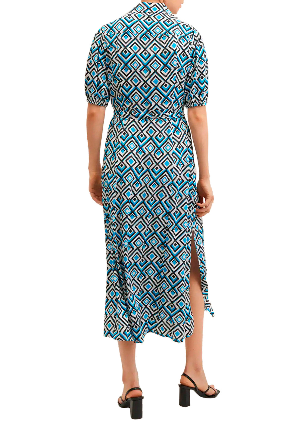 Женский Mango Платье-рубашка CUBANA с принтом (цвет ), артикул 27007124 | Фото 3