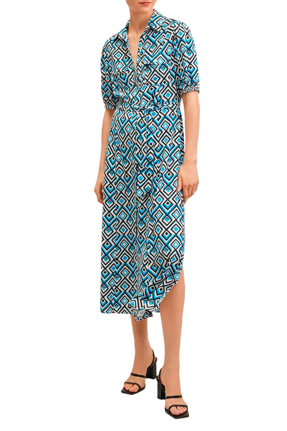 Женский Mango Платье-рубашка CUBANA с принтом (цвет ), артикул 27007124 | Фото 2