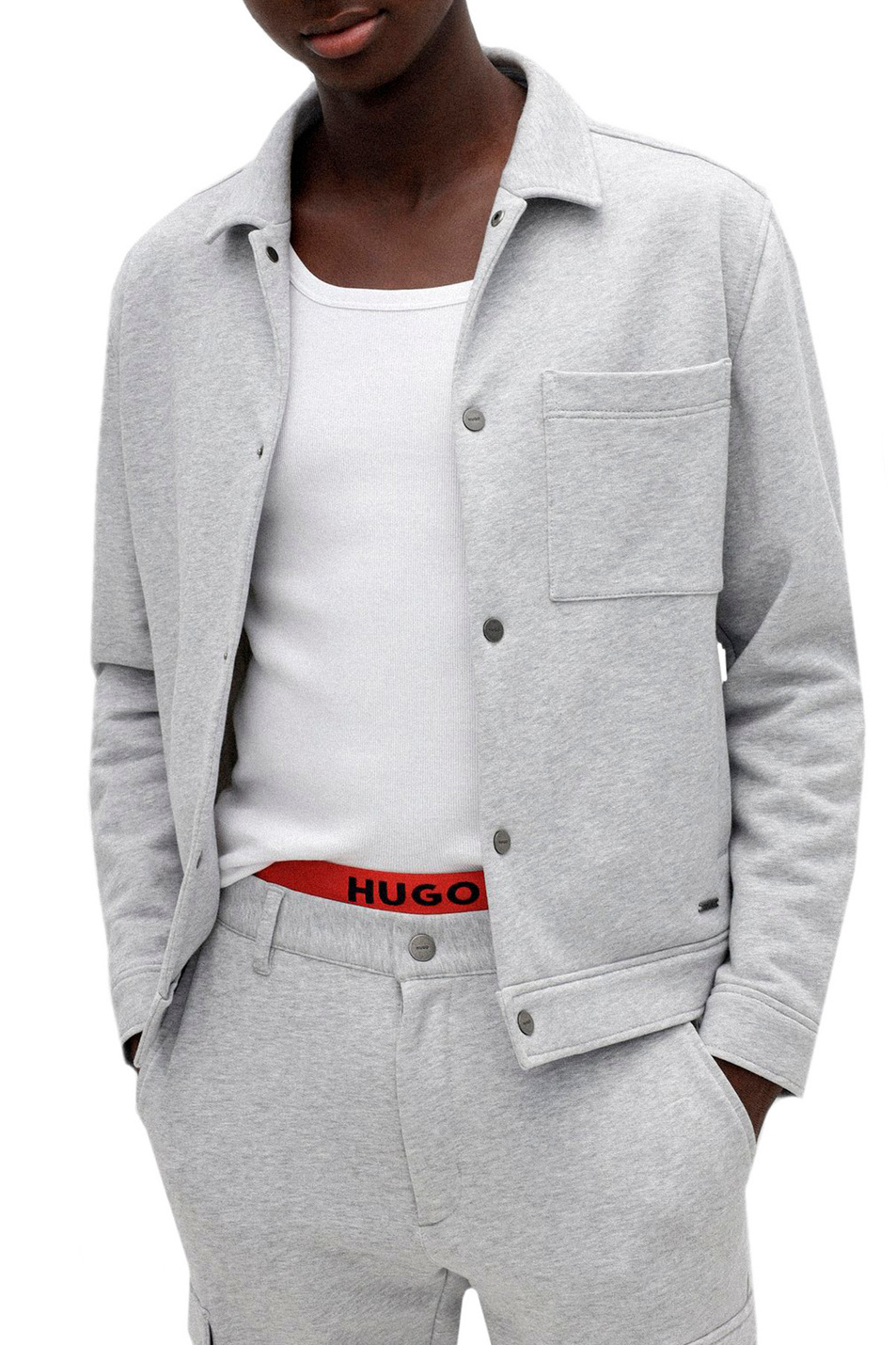 Мужской HUGO Куртка-рубашка с боковыми карманами (цвет ), артикул 50470874 | Фото 3