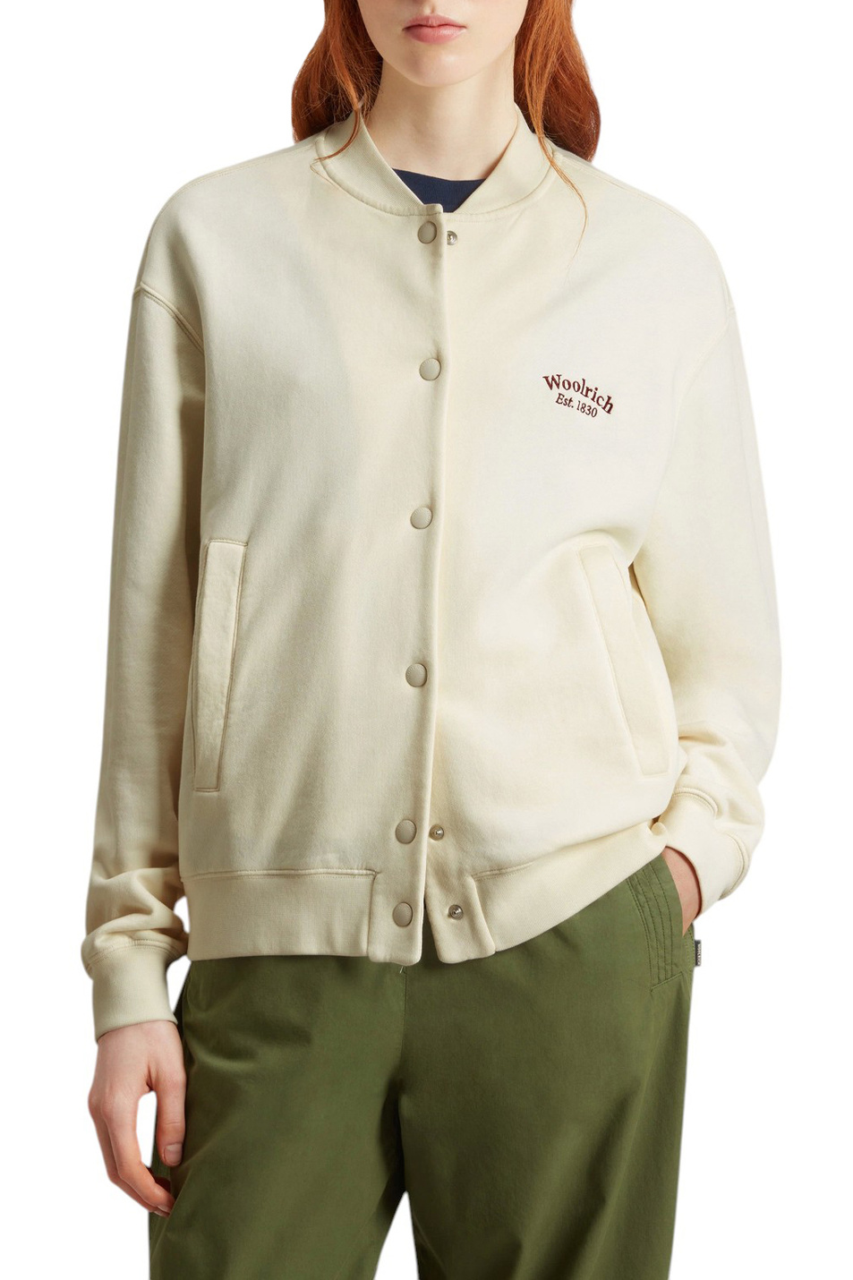 Женский Woolrich Толстовка с логотипом (цвет ), артикул CFWWSW0165FRUT4009 | Фото 3