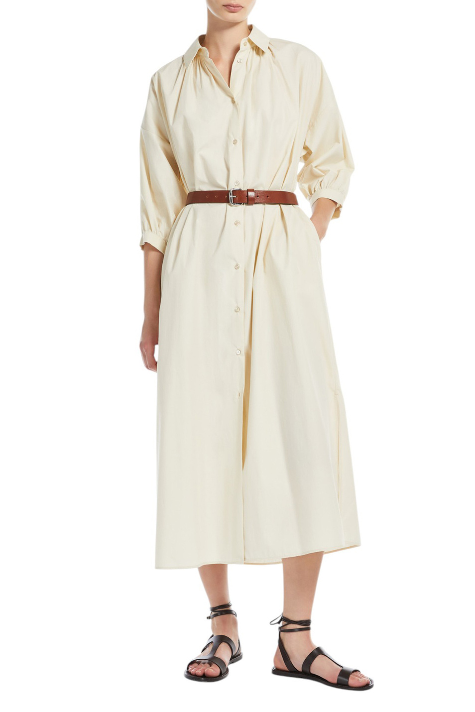 Женский Weekend Max Mara Платье CATONE с поясом (цвет ), артикул 2515221042 | Фото 2