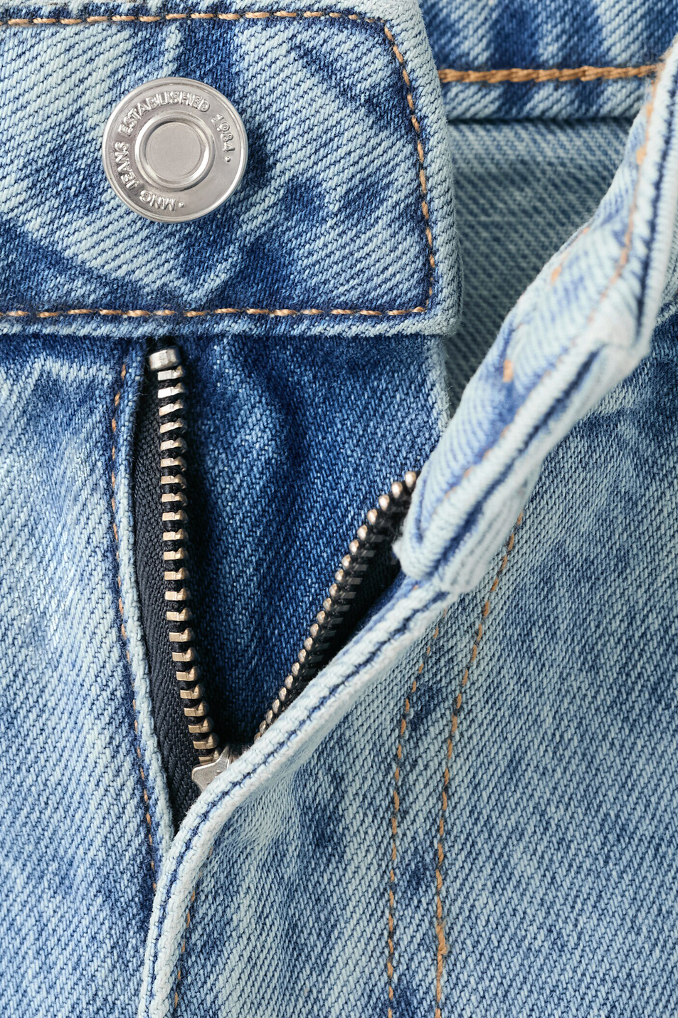 Женский Mango Джинсы BLANCA из хлопка (цвет ), артикул 27097891 | Фото 2