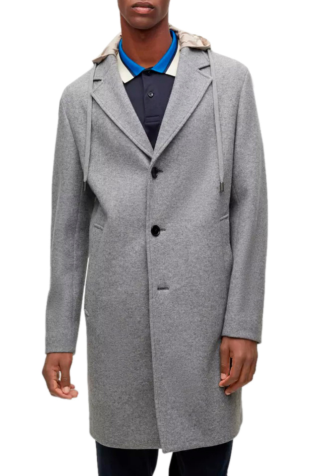 Мужской BOSS Пальто с капюшоном (цвет ), артикул 50484802 | Фото 3