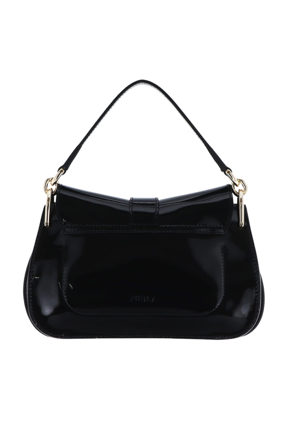 Сумка FLOW MINI из натуральной кожи|Основной цвет:Черный Женский Furla Сумка FLOW MINI из натуральной кожи (цвет ), артикул WB01456-BX3409 | Фото 3