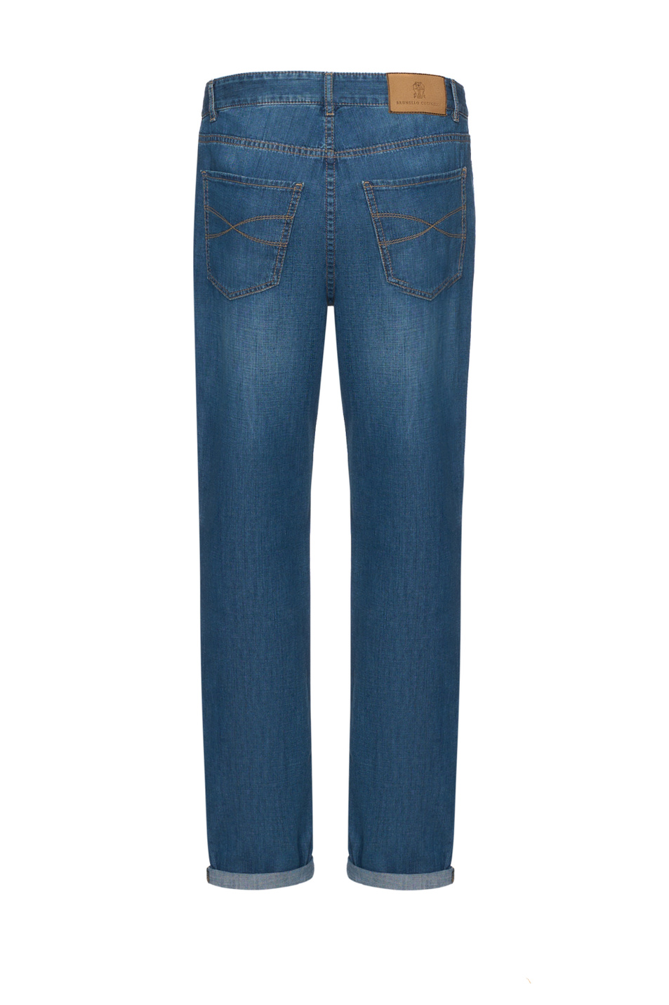 Мужской Brunello Cucinelli Джинсы однотонные (цвет ), артикул ME645B3210 | Фото 2