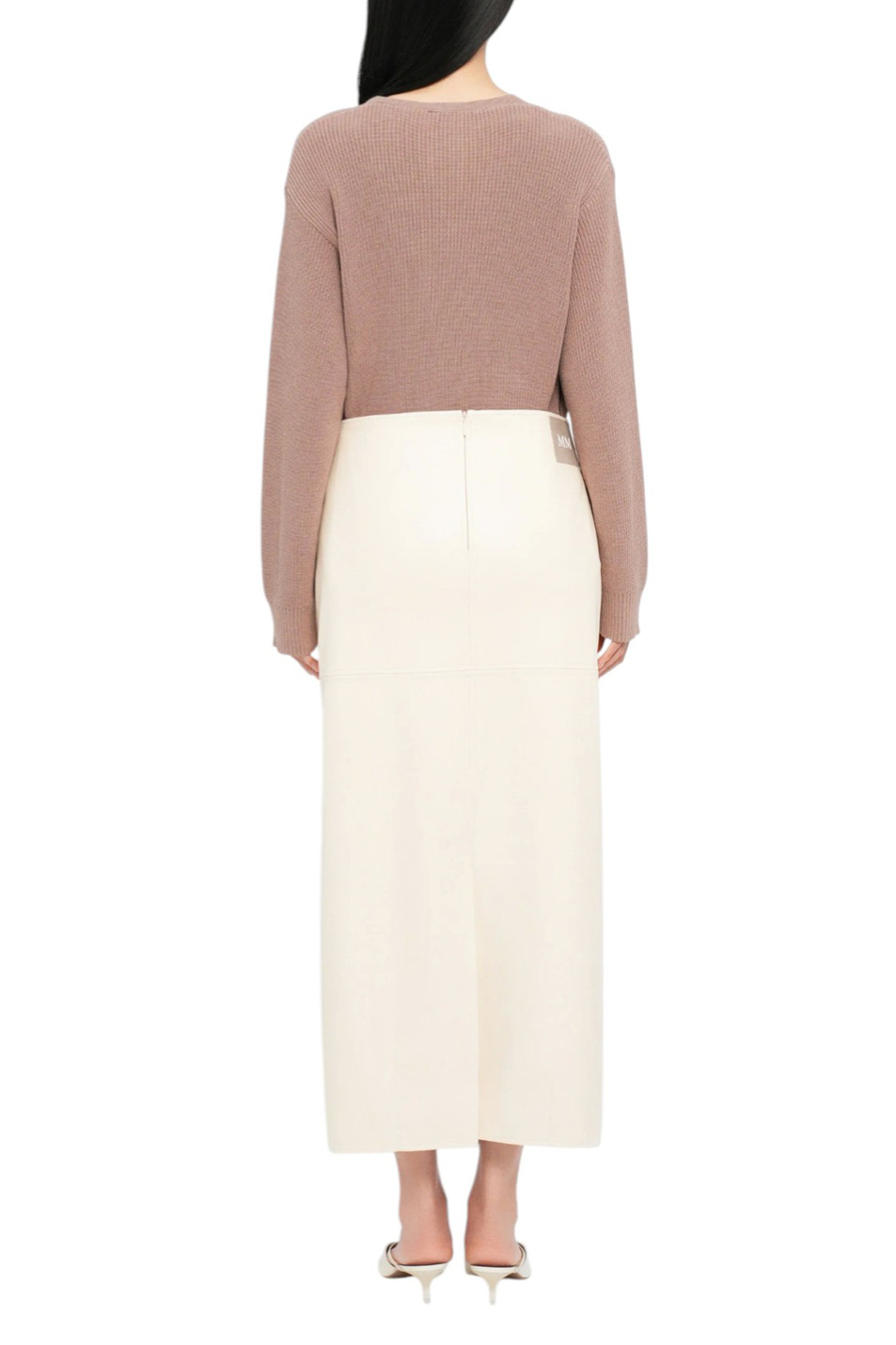 Женский Max Mara Юбка FABIANA из искусственной кожи (цвет ), артикул 2526776037 | Фото 5