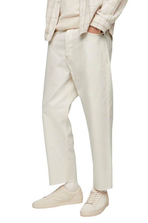 Mango Man Свободные укороченные джинсы NESTOR ( цвет), артикул 17025945 | Фото 3