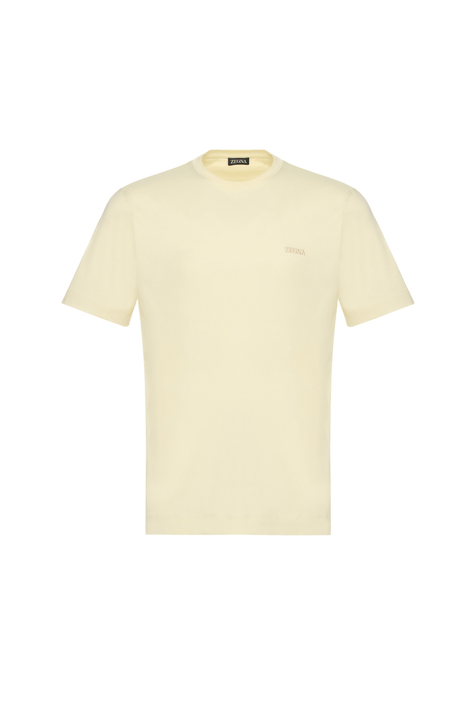 Мужской Zegna Футболка из хлопка (цвет желтый), артикул UF360A9-F765-G01 | Фото 1