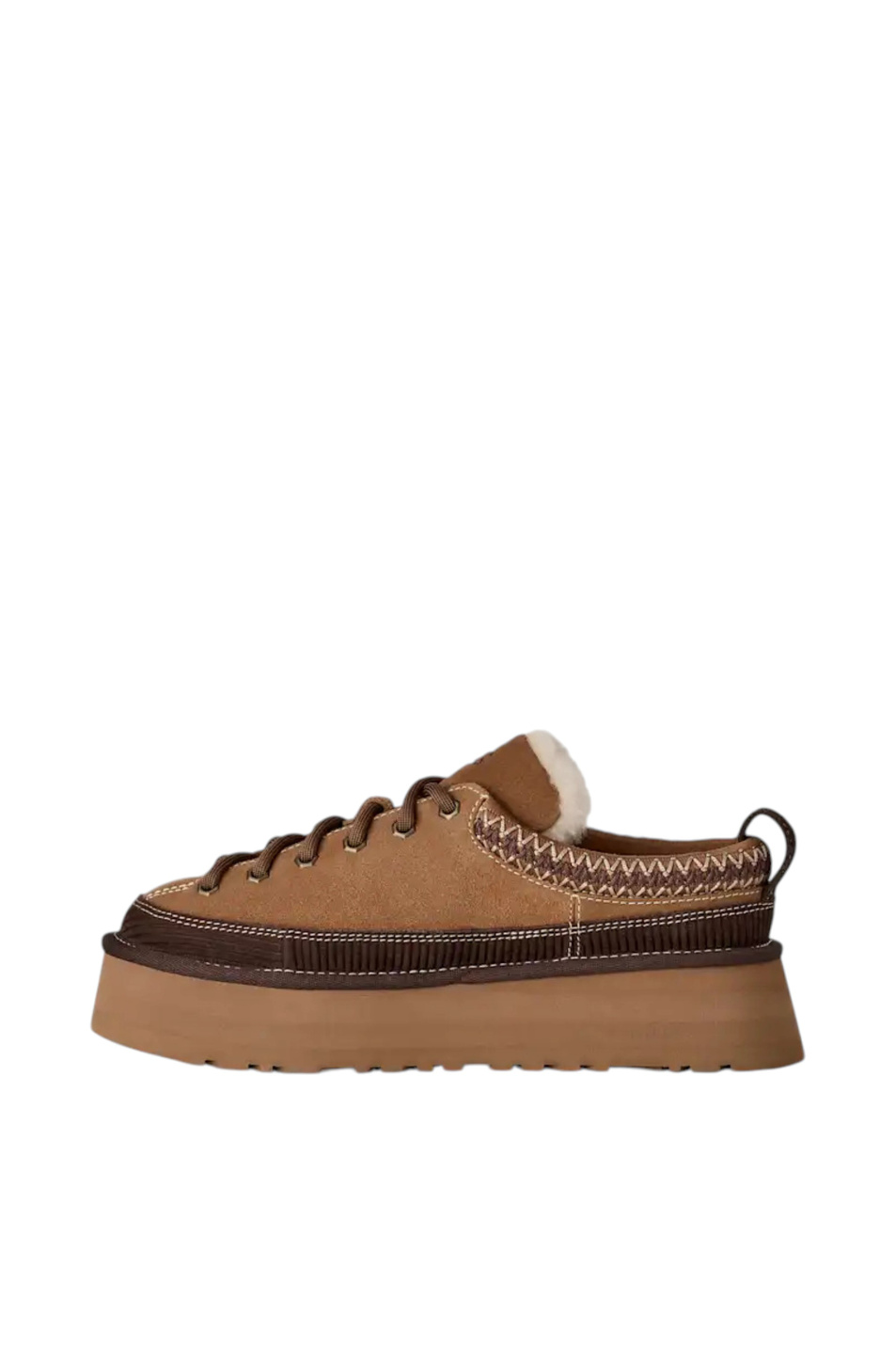Женский UGG Угги HERITAGE LACE-UP из натуральной замши (цвет ), артикул 1180361 | Фото 3