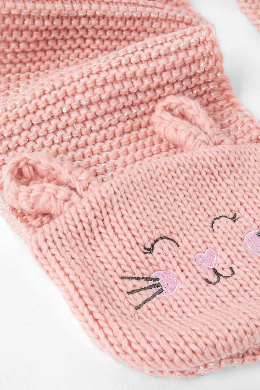 Девочкам Accessorize Вязаный шарф BUNNY (цвет ), артикул 983284 | Фото 2